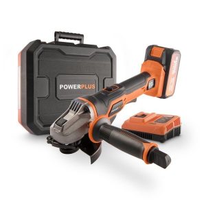 ANGLE GRINDER 20V 115MM +BATT. 2X20V 2.5AH+CHAR.